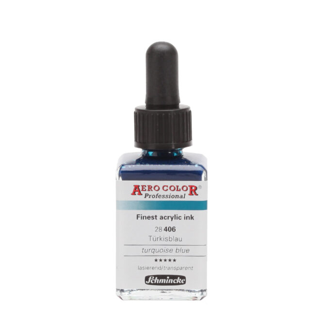 Schmincke Aero Color Professional 28ml - 406 Turquoise Blue