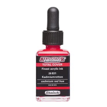 Schmincke Aero Color Professional 28ml - TOTAL COVER - 831 Cadmium Red Hue