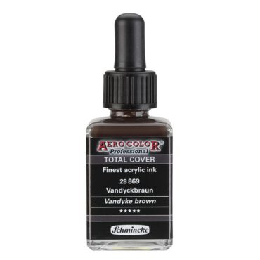 Schmincke Aero Color Professional 28ml - TOTAL COVER - 869 Vandyke Brown