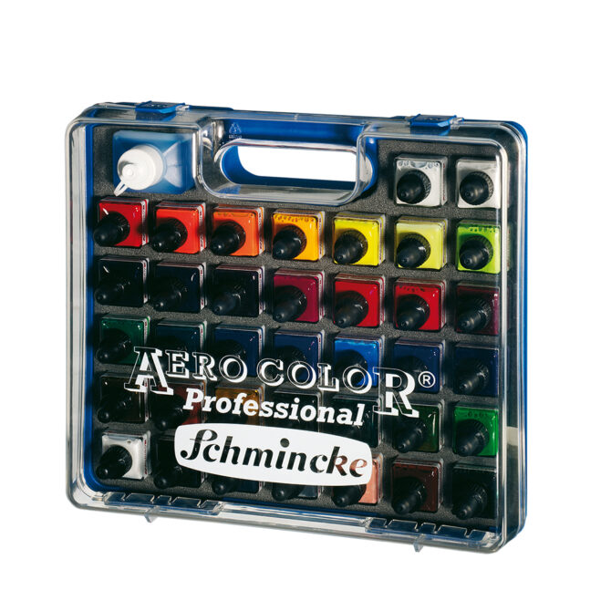 Schmincke Aero Color Professional - Koffer 37 kleuren