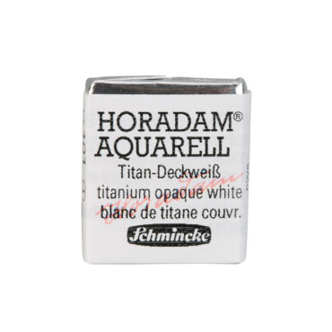 Schmincke Horadam Aquarel 1/2 napje - 101 Titanium Opaque White (s1)