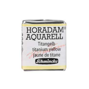 Schmincke Horadam Aquarel 1/2 napje - 206 Titanium Yellow (s3)