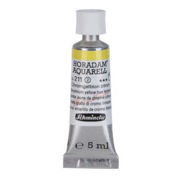 Schmincke Horadam Aquarel tube 5ml - 211 Chromium Yellow Hue Lemon (s2)