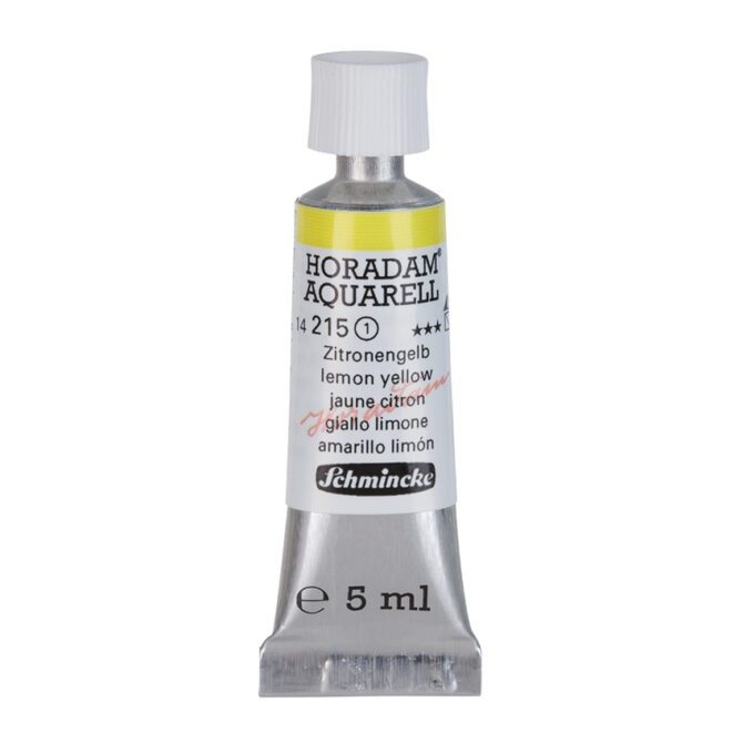 Schmincke Horadam Aquarel tube 5ml - 215 Lemon Yellow (s1)