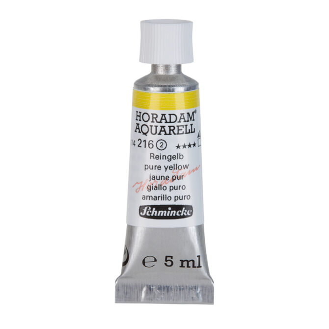 Schmincke Horadam Aquarel tube 5ml - 216 Pure Yellow (s2)