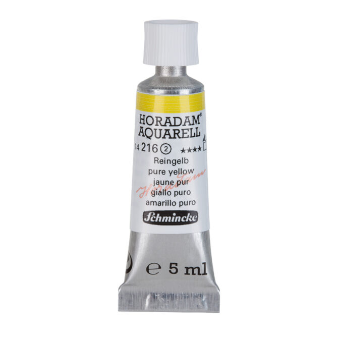 Schmincke Horadam Aquarel tube 5ml - 216 Pure Yellow (s2)