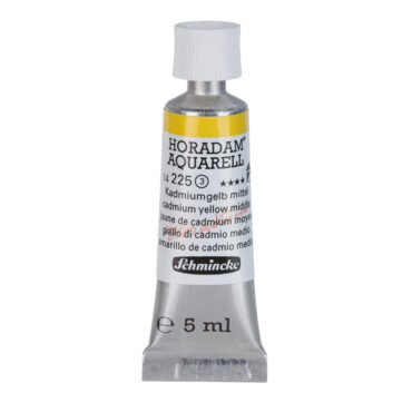Schmincke Horadam Aquarel tube 5ml - 225 Cadmium Yellow Middle (s3)