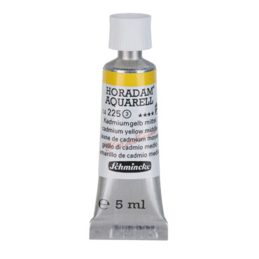 Schmincke Horadam Aquarel tube 5ml - 225 Cadmium Yellow Middle (s3)