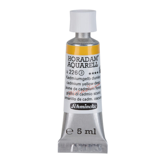 Schmincke Horadam Aquarel tube 5ml - 226 Cadmium Yellow Deep (s3)