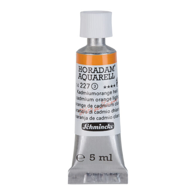 Schmincke Horadam Aquarel tube 5ml - 227 Cadmium Orange Light (s3)