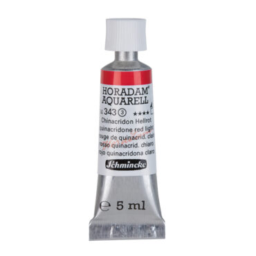 Schmincke Horadam Aquarel tube 5ml - 343 Quinacridone Red Light (s3)