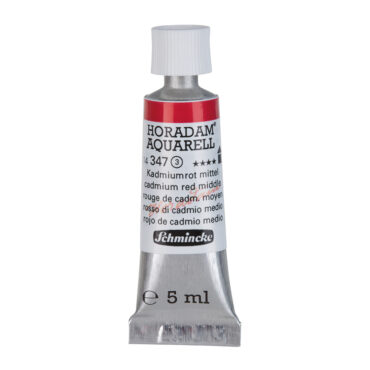 Schmincke Horadam Aquarel tube 5ml - 347 Cadmium Red Middle (s3)