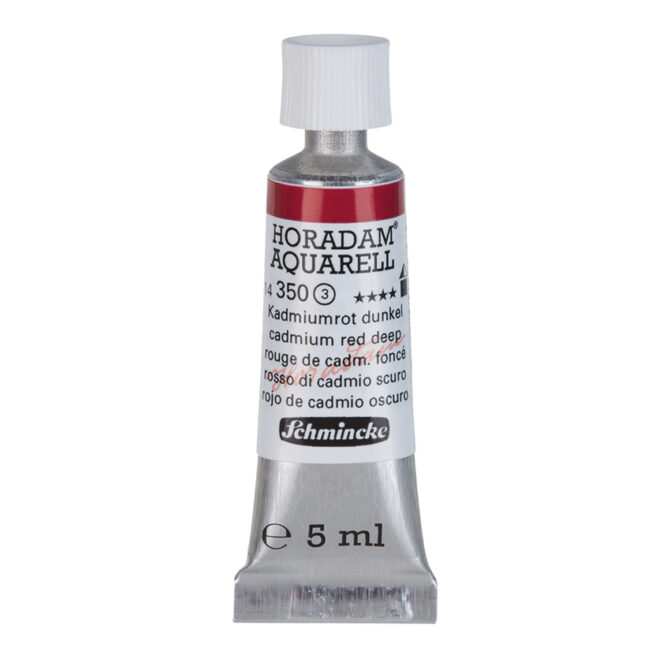Schmincke Horadam Aquarel tube 5ml - 350 Cadmium Red Deep (s3)