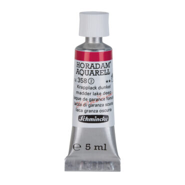 Schmincke Horadam Aquarel tube 5ml - 358 Madder Lake Deep (s2)