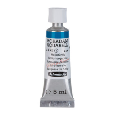 Schmincke Horadam Aquarel tube 5ml - 475 Helio Turquoise (s1)