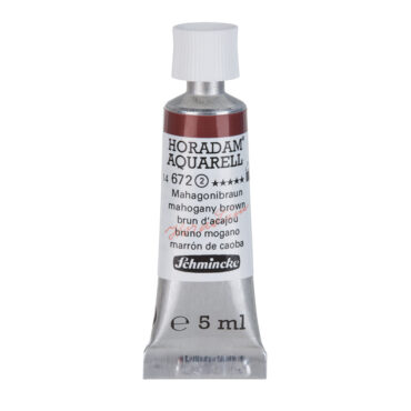 Schmincke Horadam Aquarel tube 5ml - 672 Mahogany Brown (s2)