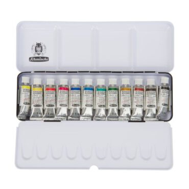 Schmincke Horadam aquarelverfset 12x5 ml metalen box