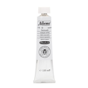 Schmincke Norma Olieverf Tube 120ml - 116 Opaque White (s1)