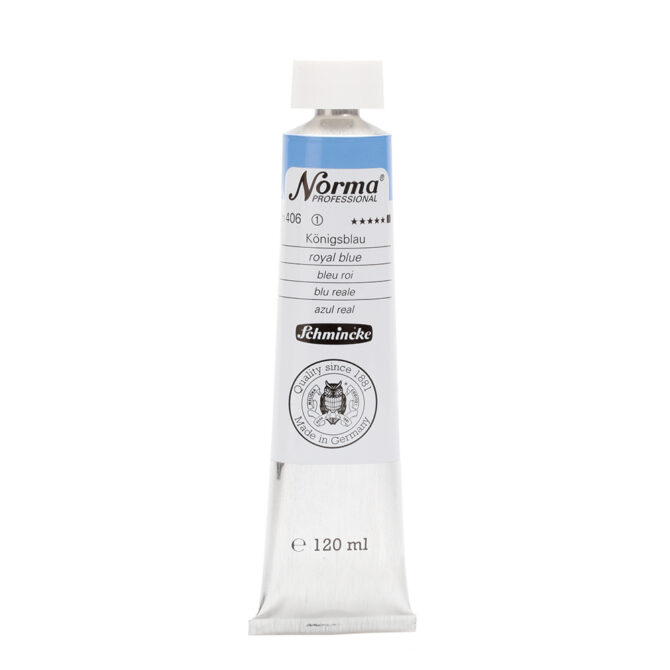 Schmincke Norma Olieverf Tube 120ml - 406 Royal Blue (s1)