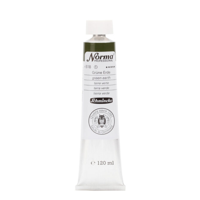 Schmincke Norma Olieverf Tube 120ml - 518 Green Earth (s1)