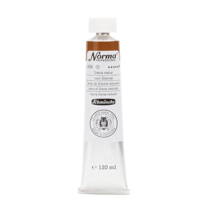 Schmincke Norma Olieverf Tube 120ml - 608 Raw Sienna (s1)