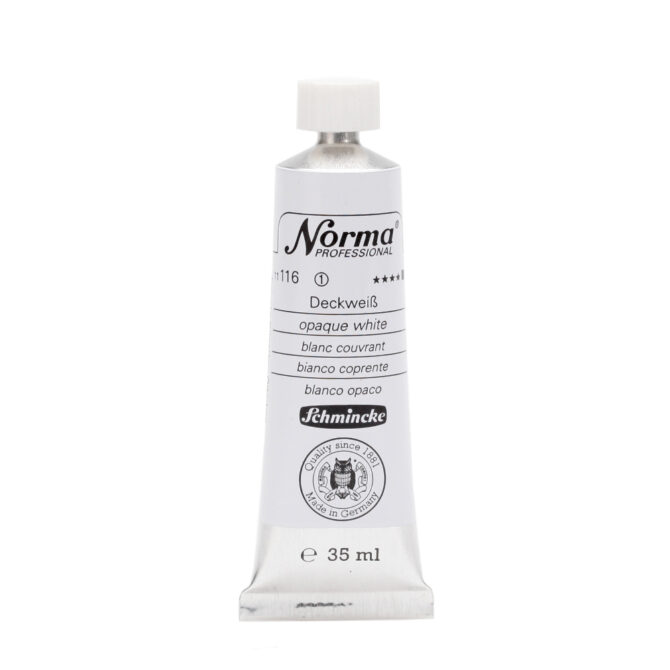 Schmincke Norma Olieverf Tube 35ml - 116 Opaque White (s1)