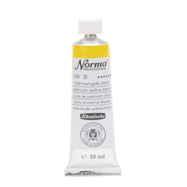 Schmincke Norma Olieverf Tube 35ml - 238 Cadmium Yellow Lemon (s3)