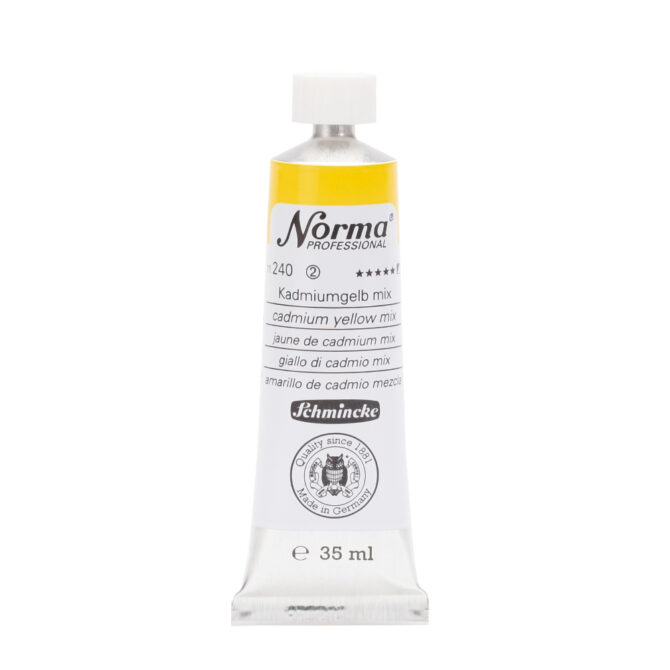 Schmincke Norma Olieverf Tube 35ml - 240 Cadmium Yellow Mix (s2)