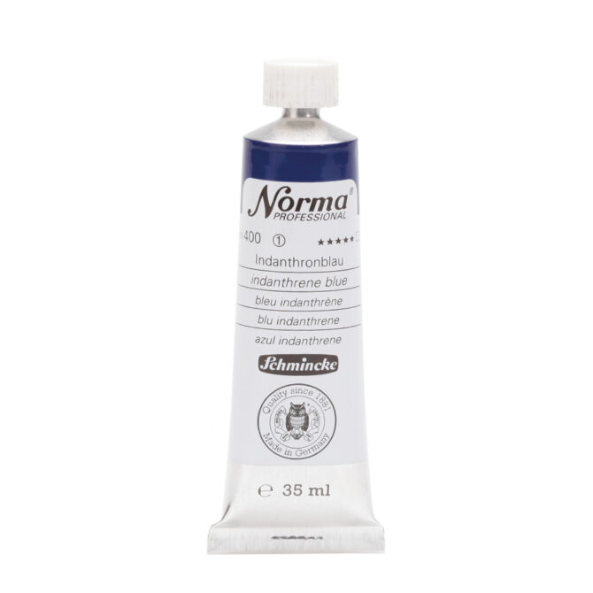 Schmincke Norma Olieverf Tube 35ml - 400 Indanthrene Blue (s1)