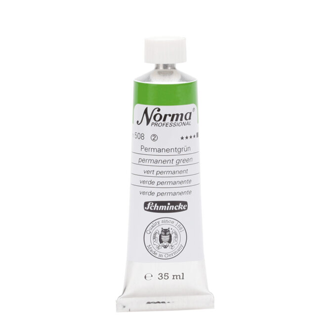 Schmincke Norma Olieverf Tube 35ml - 508 Permanent Green (s2)