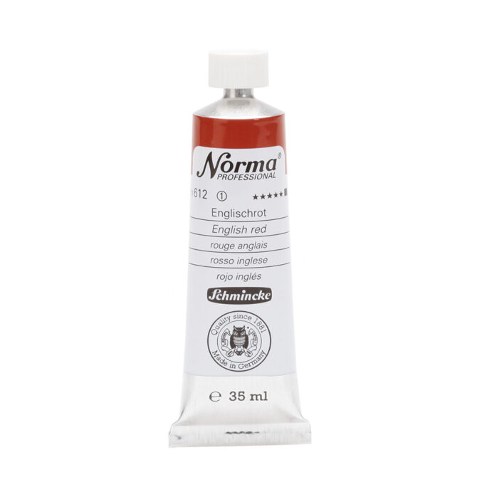 Schmincke Norma Olieverf Tube 35ml - 612 English Red (s1)