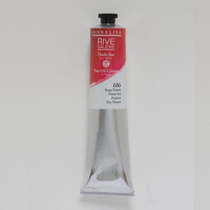 Sennelier Rive Gauche Olieverf tube 200ml - 686 Primair Rood