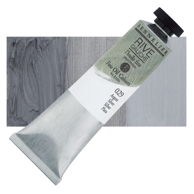 Sennelier Rive Gauche Olieverf tube 40ml - 029 Zilver