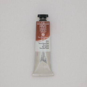 Sennelier Rive Gauche Olieverf tube 40ml - 211 Sienna Gebrand