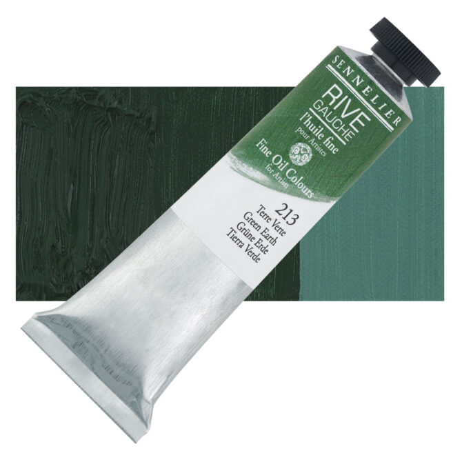 Sennelier Rive Gauche Olieverf tube 40ml - 213 Groene Aarde