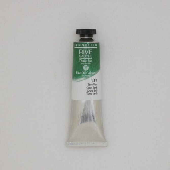 Sennelier Rive Gauche Olieverf tube 40ml - 213 Groene Aarde