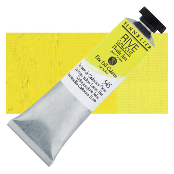 Sennelier Rive Gauche Olieverf tube 40ml - 545 Cadmium Citroengeel hue