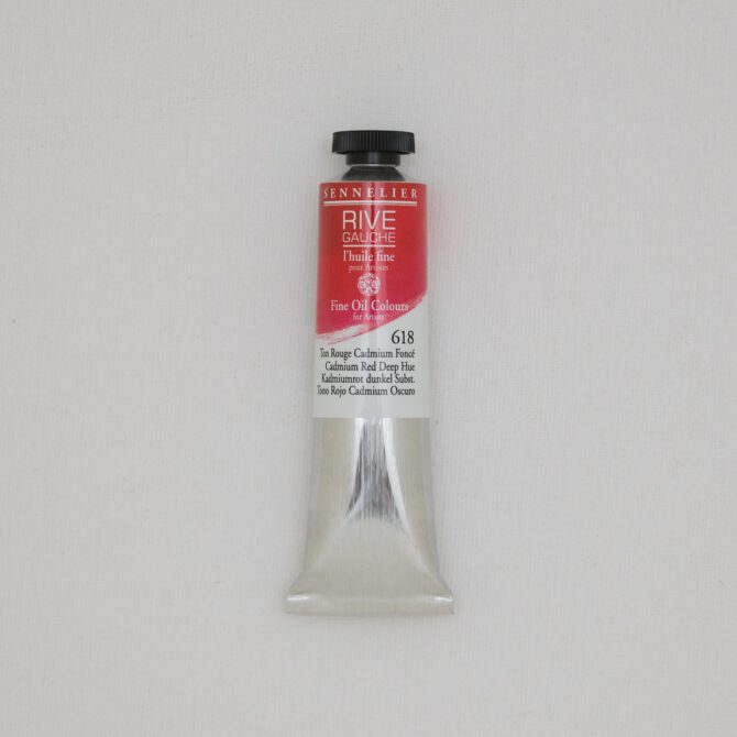 Sennelier Rive Gauche Olieverf tube 40ml - 618 Cadmiumrood Donker hue