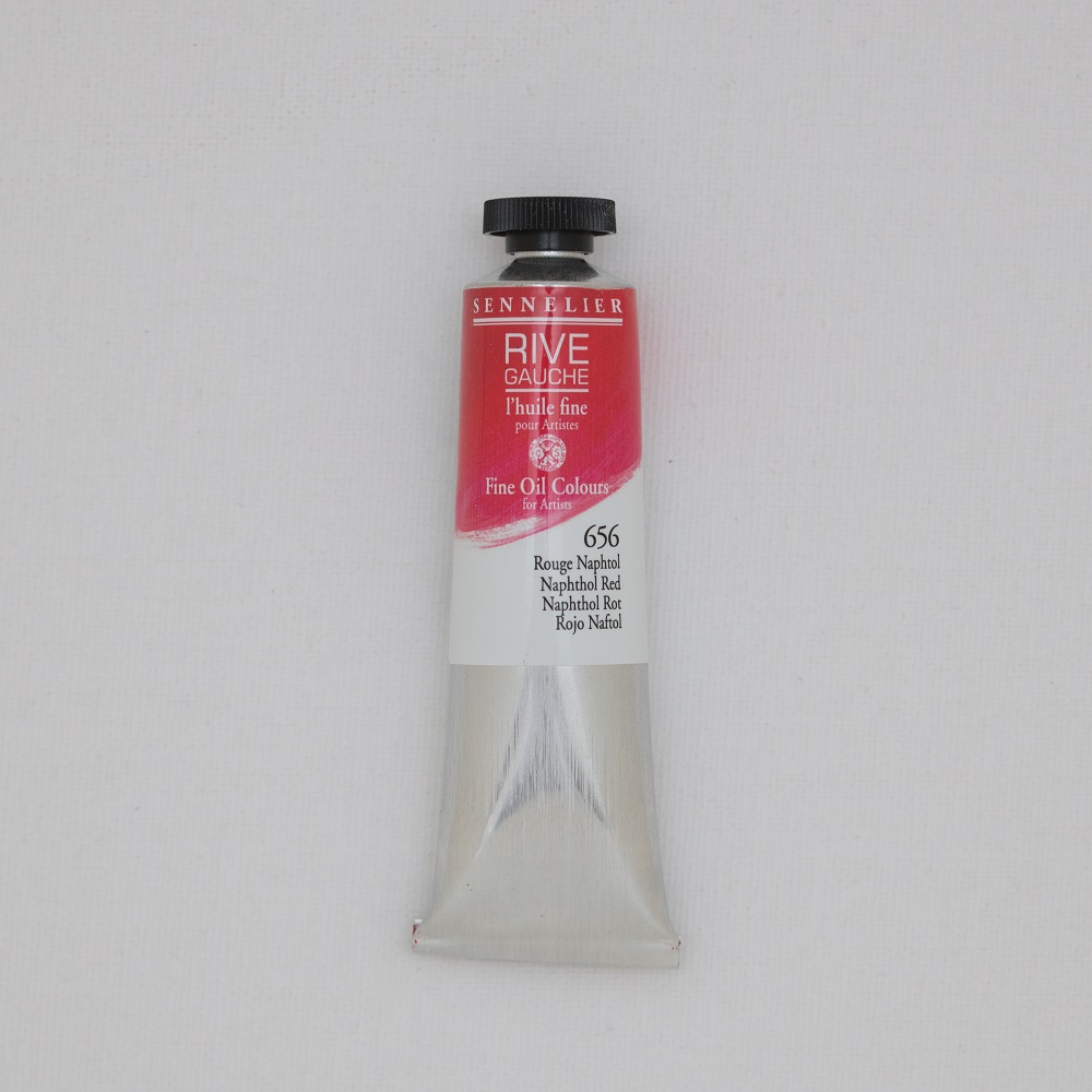 Sennelier Rive Gauche Olieverf tube 40ml - 656 Naftol Rood