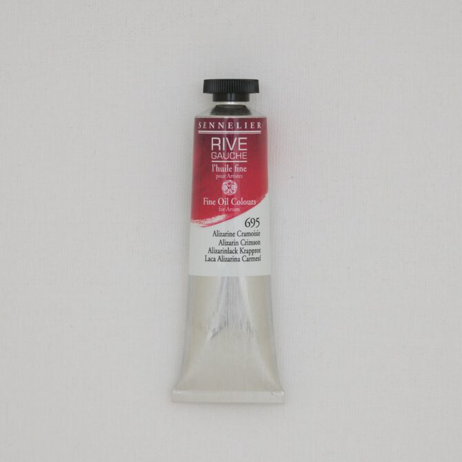 Sennelier Rive Gauche Olieverf tube 40ml - 695 Alizarin Crimson