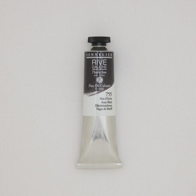 Sennelier Rive Gauche Olieverf tube 40ml - 755 Ivoorzwart