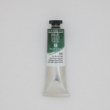 Sennelier Rive Gauche Olieverf tube 40ml - 836 Kobaltgroen Donker hue