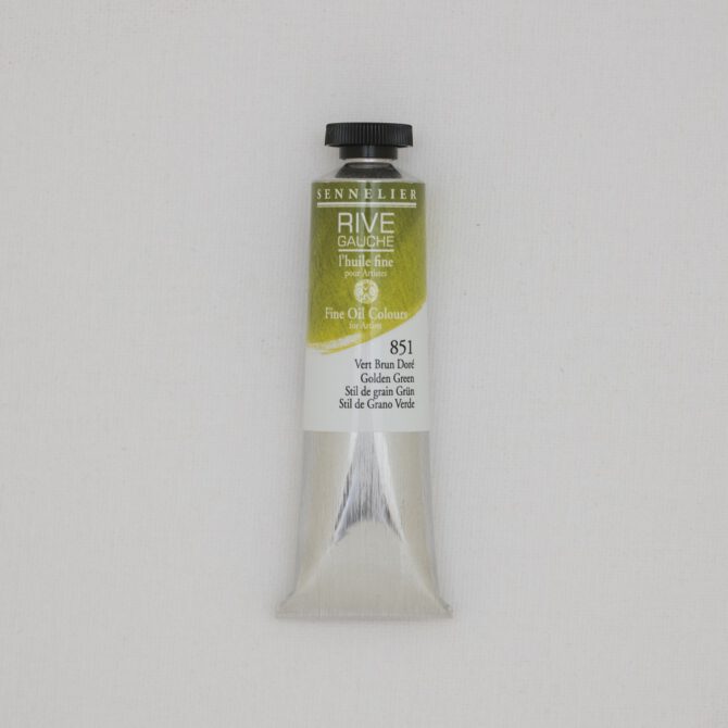 Sennelier Rive Gauche Olieverf tube 40ml - 851 Goudgroen