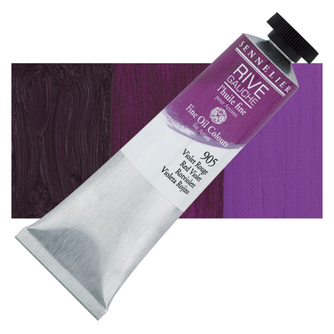 Sennelier Rive Gauche Olieverf tube 40ml - 905 Roodviolet