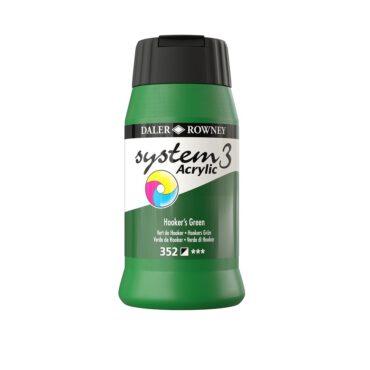 SYSTEM 3 ACRYLVERF Pot 500ml - NO.352 HOOKER'S GREEN