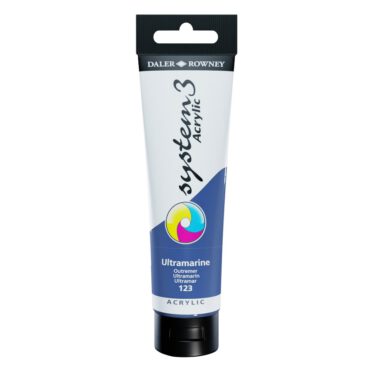 SYSTEM 3 ACRYLVERF Tube 150ml - NO.123 ULTRAMARINE