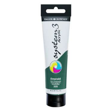 SYSTEM 3 ACRYLVERF Tube 150ml - NO.335 EMERALD