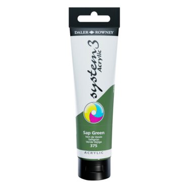 SYSTEM 3 ACRYLVERF Tube 150ml - NO.375 SAP GREEN