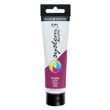 SYSTEM 3 ACRYLVERF Tube 150ml - NO.433 PURPLE