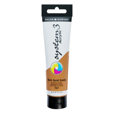 SYSTEM 3 ACRYLVERF Tube 150ml - NO.707 RICH GOLD (IMIT)